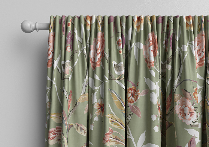 Abigail, Sage - Made to Measure Curtains - Image 10